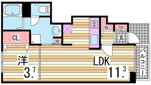 有馬温泉駅 徒歩10分 1階の物件間取画像